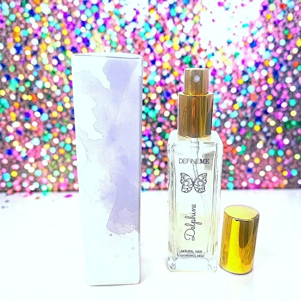 Defineme Fragrance Delphine Anti-Frizz Hair Fragrance Mist New In Box 2 fl Oz